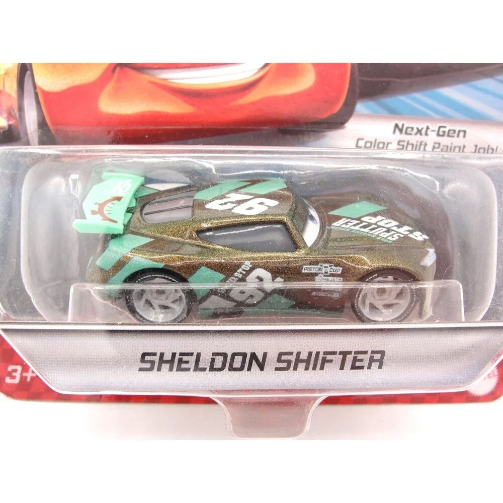 Mattel Disney Pixar Cars Sheldon Shifter #92 RS24h Next-Gen Color Shift Diecast